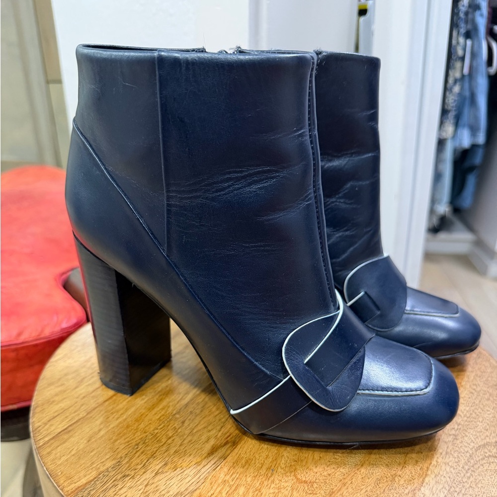 Tory Burch Bond Ankle Boot, NAVY